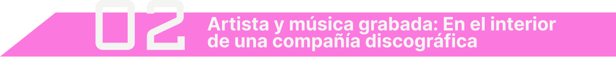 Artista y música grabada